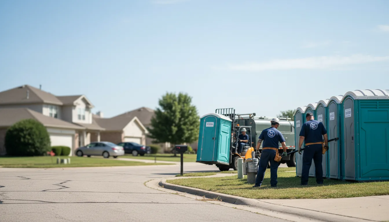 Porta Potty Rental in Sawyerville, IL near me